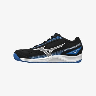 Mizuno badminton shoes - SKY BLASTER 3 - WIDE - Black/White/Peace Blue - image 1 of 4