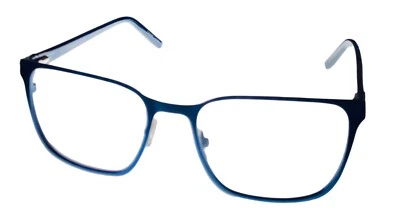 Jones New York Ophthalmic Mens Square Navy Metal Eyewear Frame, J345 51 - Image 1 of 4