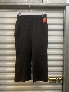 NWT Spanx On-the-Go Polished Kick Flare Pants-20367Q Black Petite Medium - Picture 1 of 12