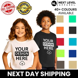 Personalized Custom Gildan Youth Heavy Cotton Kid's T-Shirt USA Gift Tee - Picture 1 of 52