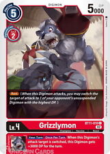 BT11-010 Grizzlymon :: Common Foil :: BT11: Dimensional Phase :: Mint Digimon Ca
