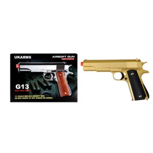 UKARMS G13G Metal Spring Pistol, Gold - Picture 1 of 1