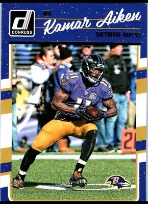 2016 Donruss #24 Kamar Aiken Near Mint - Image 1 of 2