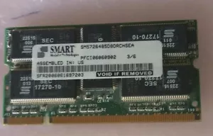 512MB DDR1 DDR PC2100 266MHZ 266 200PIN SODIMM INTEL RAM ECC MEMORY - Picture 1 of 1
