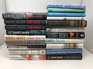 First Edition Hardcover Novels by Sandra Brown - Picture 1 of 96