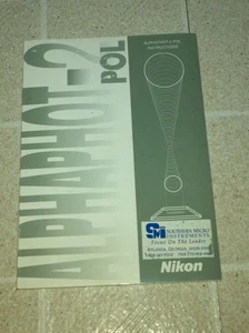 OEM Nikon Alphaphot-2 POL Polarisationsmikroskop Bedienungsanleitung 1992 - Bild 1 von 1