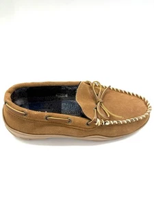 Clarks Bruno Slippers Casual Moccasin Loafers Comfort Shoes Tan Size 10 ($) - Picture 1 of 6