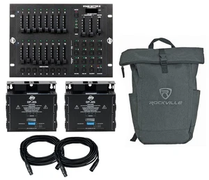 American DJ STAGE PAK 1 DMX Lighting Control Kit w/Stage Setter+Dimmer Packs+Bag - Picture 1 of 12