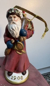 Traditions Of Santa Claus England 1908 Mistel Berg Ornament nummeriert - Bild 1 von 21