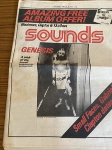 Sounds. March 26 1977- Genesis -small Faces- R - Picture 1 of 7