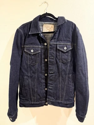 SELF EDGE X 铁心 19 盎司牛仔改装类型 III 夹克 SEXIH25-TIII 尺寸 42 — 第 1/4 张图片