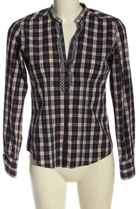 MARC O’POLO Blusa-camisa Mujeres Blusa Talla EU 34 azul-crema-marrón look casual - Imagen 1 de 5