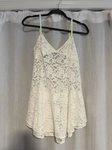 Free People Intimately Lace Cami Bralette Size S - Picture 1 of 3