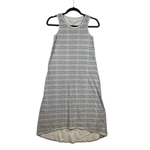 Circo Dress Girl’s L (10/12) Black & White Print Hi-Lo Hem Tribal Geometric - Picture 1 of 7