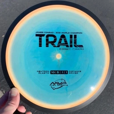 Axiom MVP Neutron Trail - RARE Swirly Transitional Color - Conrad Line Disc Golf - Image 1 of 4