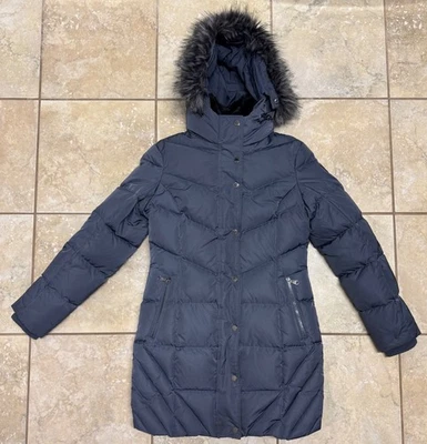 Pajar Canada Coat Womens Small S Gray Puffer Parka Faux Fur Hood Insulated Coat - Image 1 of 4