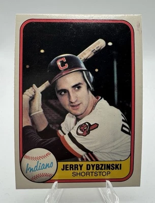 1981 Fleer #399 Jerry Dybzinski Cleveland Indians - Image 1 of 2
