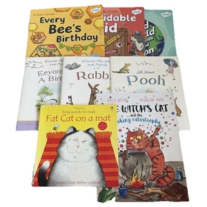 Children’s Reading Books Bundle  X 8 Pre- School Bedtime Twinkl Winnie The Pooh - Picture 1 of 21