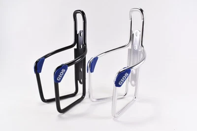 GABBIA PORTABOTTIGLIE IN ALLUMINIO GIOS ROADBIKE argento/posteriore 2 colori - Immagine 1 di 3