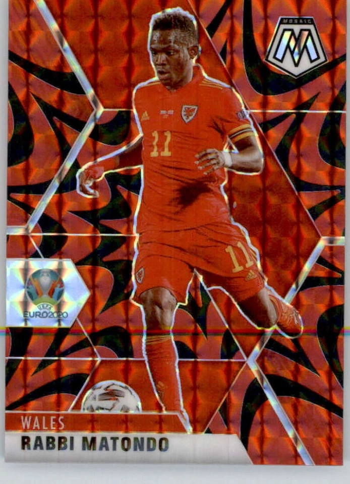 2021 Panini Mosaic UEFA Euro 2020 REACTIVE RED PRIZM Soccer Cards Pick From List - Image 1 of 1
