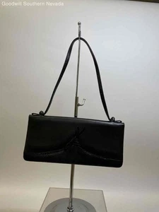 Stuart Weitzman Black Shoulder Bag - Picture 1 of 8