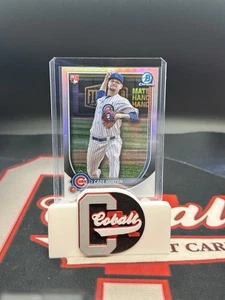 2025 Bowman Chrome Cade Horton Red Rookie Refractor Buy Back Rookie Card Cubs  - Picture 1 of 1
