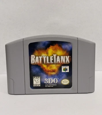Nintendo N64 Battletanx 64 Video game Cartridge | Tested & Working - Image 1 of 2