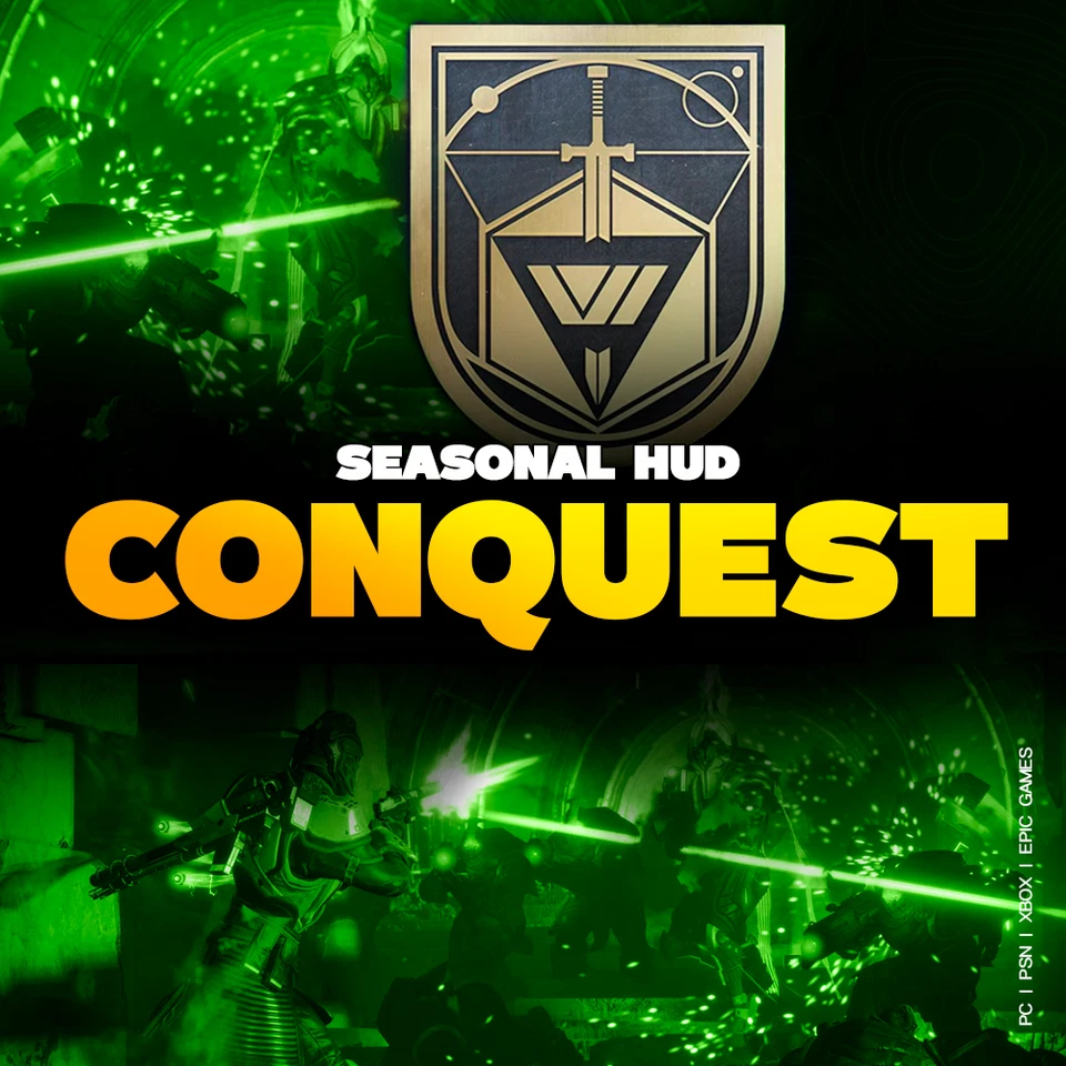 SEASONAL CONQUEST HUD • PC XBOX PS4/5 EPIC - Image 1 of 1