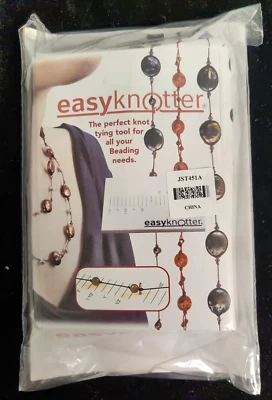 Easyknotter New Still In Packaging!!! The knot tying tool for all your beading - Image 1 of 2