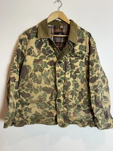 Rare Early Red Head Logo Frog Camo Duck Bird Jacket Hunting Redhead Small - Picture 1 of 11