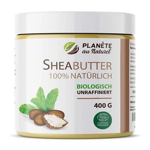 SheaButter Biologisch 400 g - Karité Butter - 100% Rein -100% Natürlich - Unr... - Bild 1 von 3