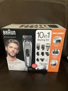 NEW! Braun All-in-One 7 Trimmer 10-in-1 Kit - Picture 1 of 7