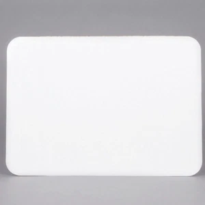 Single Wall Corrugated 1/4 Sheet Cake Board White/Brown 14" L x 10" W | 100/Case - Picture 1 of 8