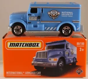 MATCHBOX POWER GRABS #80 International Armored Car, 2021 issue (NEW in BOX) - Picture 1 of 1