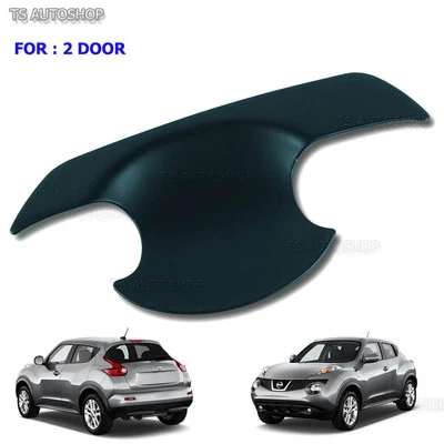 Cubierta de inserción de carcasa negra mate de 2 puertas para Nissan Juke F15 2010 14 17 Foto 1 de 4