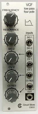 Circuit Slices Eurorack  Low Pass VCF (4 Pole) -- BRAND NEW - Image 1 of 2