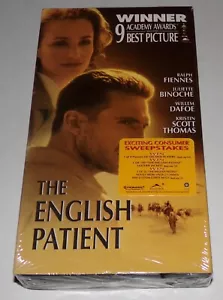 The English Patient (VHS, 1997) - Brand New Sealed - Picture 1 of 2