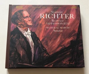 AUDIOPHILE CD JVC XRCD2 BEETHOVENAPPASSIONATA & FUNERAL MARCH SONATAS S. RICHTER - Imagen 1 de 5