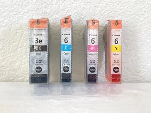Cartucho de tinta genuino CANON BCI-3eBK negro o BCI-6 C/M o Y nuevo sellado - Imagen 1 de 9