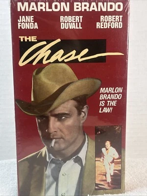 Marlon Brando THE CHASE (VHS 1966) Jane Fonda, Robert Redford Goodtimes 1989 NEW - Image 1 of 2