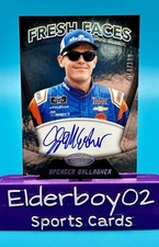Spencer Gallagher /199 Auto Fresh Faces 2018 Panini Certified Racing Nascar