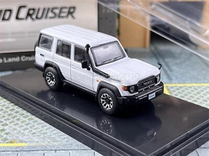 Model1 1/64 Scale Toyota Land Cruiser LC70 White Diecast Car Model - Picture 1 of 6