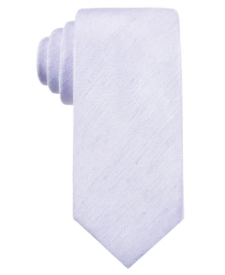Ryan Seacrest Distinction Men's Seasonal Solid Slim Tie Purple One Size B4HP - Image 1 of 2