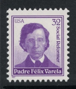 Scott 3166- Padre Felix Varela, Social Reformer- MNH 32c 1997- unused mint stamp - Picture 1 of 1