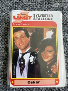 Oscar Oskar Disney Limit Sammelkarten German Magazine Card Sylvester Stallone - Picture 1 of 1