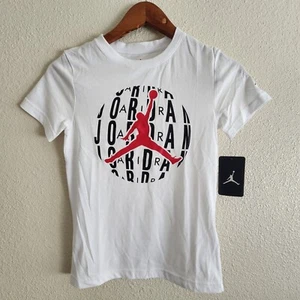 Jordan Boys Jumpman World Short Sleeve Sz S 8-10 - Picture 1 of 7