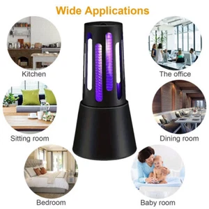 USB Mosquito Zapper Killer Mozz Guard insecticida eléctrico con luz UV - Imagen 1 de 11