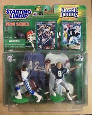 1998 Kenner Starting Lineup Troy Aikman Emmitt Smith Classic Doubles Cowboys VTG