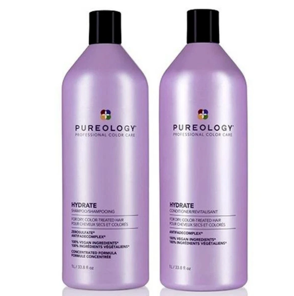 Juego dúo de champú y acondicionador Pureology Hydrate litro (33,8 oz cada uno) Foto 1 de 1
