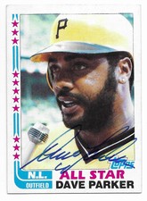 1980 - 1989 Topps All Star Baseball Cards - Autographed - You Pick - Nice